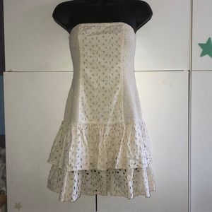 Moda International - Strapless Midi Dress - S